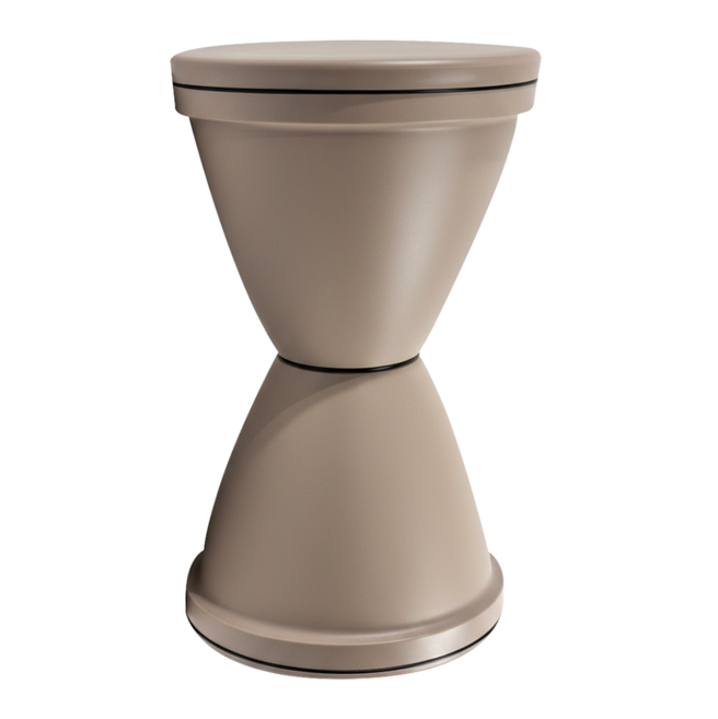 KEYWAY 聯府 大圓圓止滑雙合椅 RD-802, 咖啡色, 1個