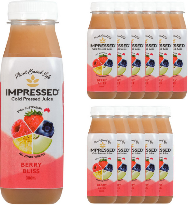 임프레스드 베리블리스 주스, 12개, 300ml