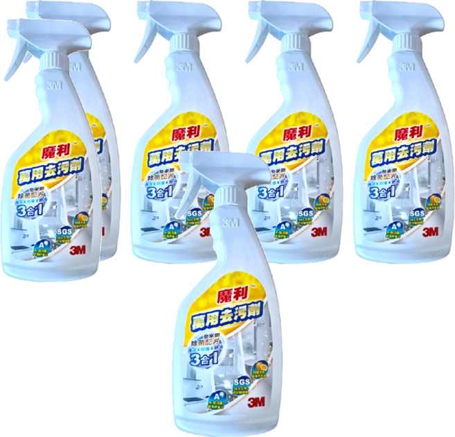 3M 魔利 萬用去污劑, 500ml, 6瓶