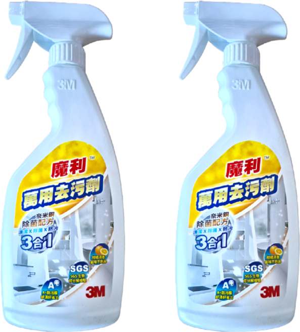 3M 魔利 萬用去污劑, 500ml, 2瓶
