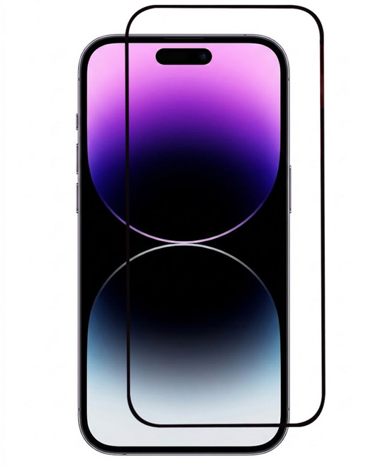 grantclassic G極鏡 螢幕保護貼 iPhone 14 Pro Max 9H 亮面 Anti-fingerprint 黑邊