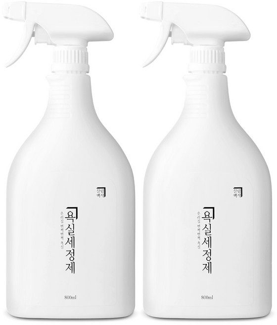 살림백서 욕실세정제, 800ml, 2개