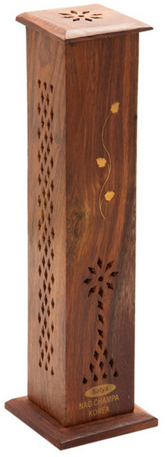 나그참파코리아 시샴우드 타워형 홀더 인센스받침, 혼합색상