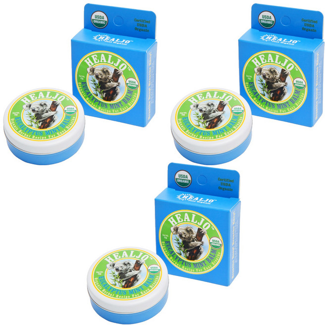 힐조 유칼립투스 민트밤, 25g, 3개