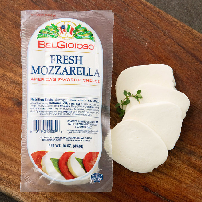 벨지오이오조 모짜렐라 로그, 453g, 1개입, 1개