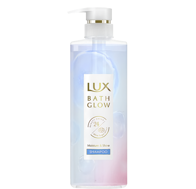 LUX 麗仕 Bath Glow 保濕亮澤洗髮精, 490g, 1瓶
