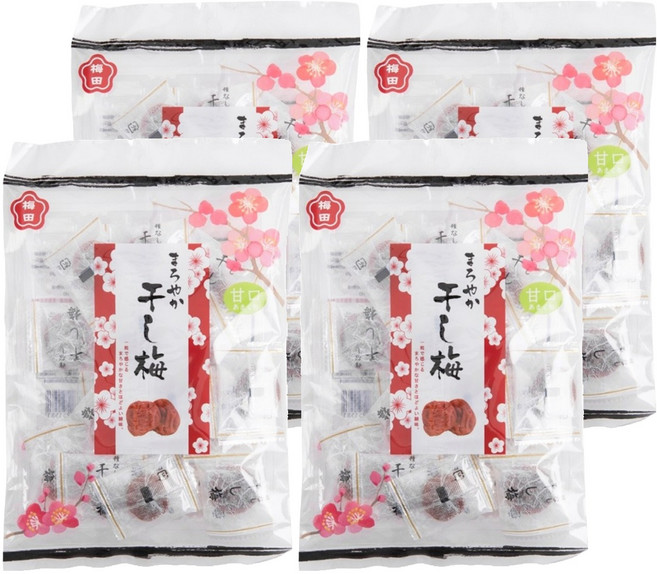 梅田 日式無籽梅干, 80g, 4袋