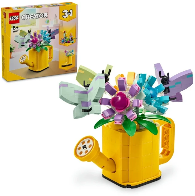 LEGO 31149 創意百變三合一系列, 插花澆水壺 Flowers in Watering Can, 1盒