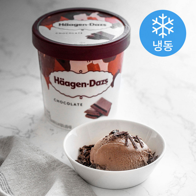 하겐다즈 파인트 초콜릿 (냉동), 473ml, 1개입, 1개 - 아이스크림 파인트