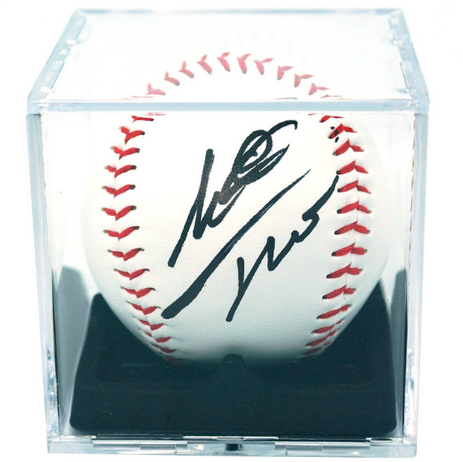 몬테로 야구공 싸인볼 전용 보관케이스, 투명, 1개