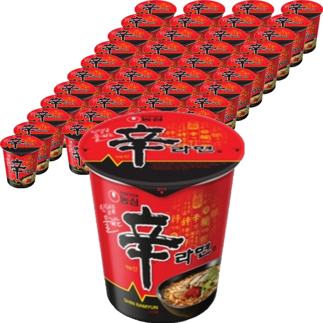 신라면 컵 65g, 42개