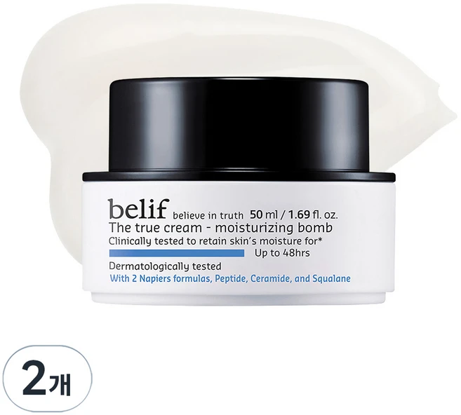 빌리프 더 트루 크림 모이스춰라이징 밤, 50ml, 2개 - 쿠팡