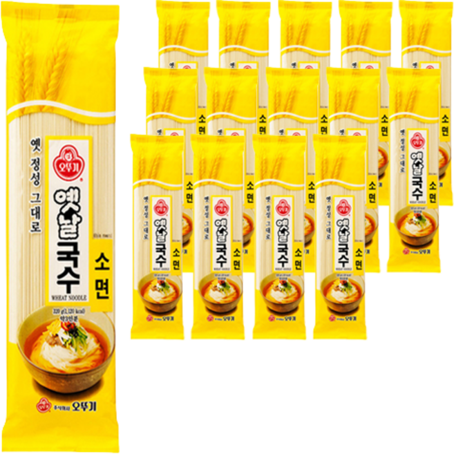 오뚜기옛날 국수 소면, 320g, 15개