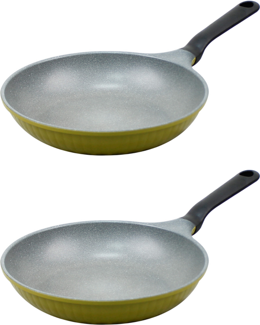 리빙온 올리브 스톤 후라이팬, 26cm, 2개