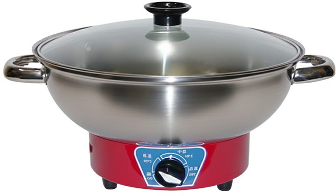 OSLER 歐斯樂 不銹鋼電火鍋 310 x 170 x 310mm 2.2kg 5L