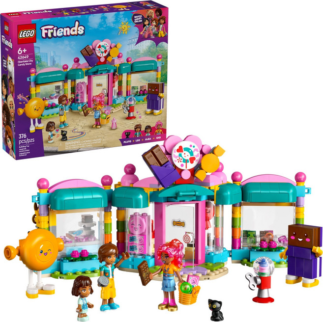 LEGO 樂高 Friends 心湖城糖果店 42649, 1盒
