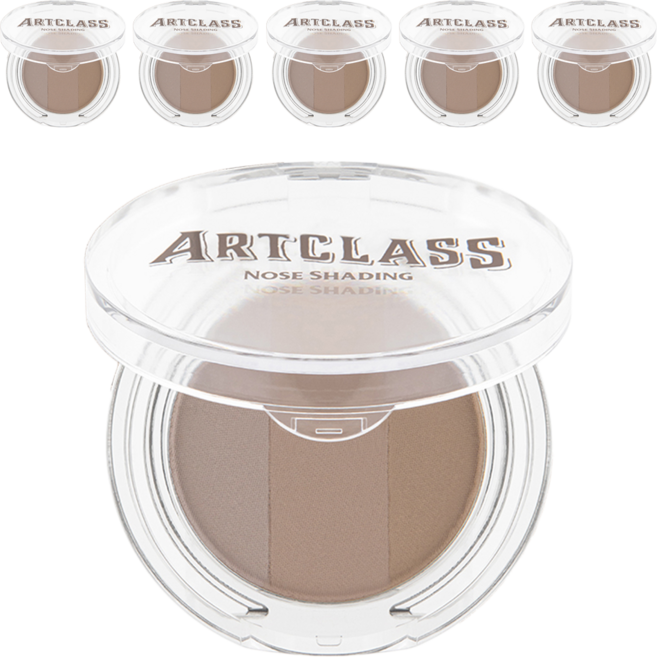 투쿨포스쿨 아트클래스 바이로댕 노즈 쉐딩 3.9g, 6개