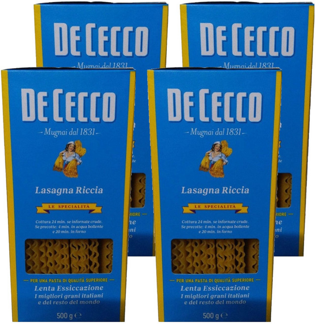 데체코 라자냐, 500g, 4개