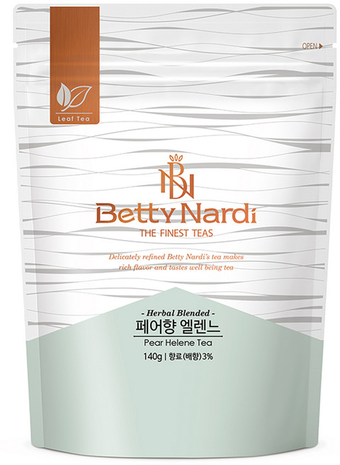 베티나르디 페어향 엘렌느 지퍼백, 140g, 1개, 1개입