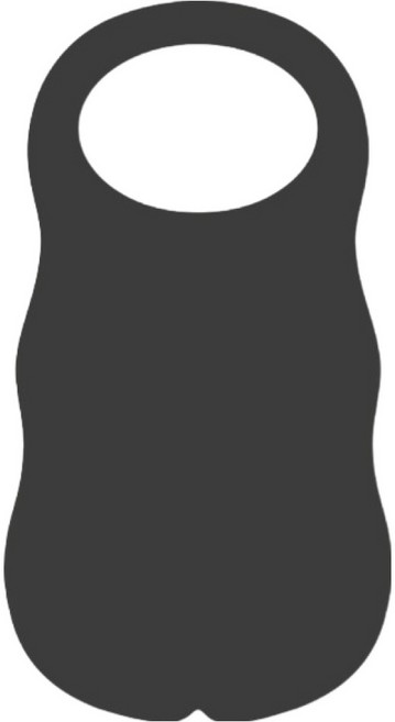 소프런 SHARP 일회용 앞치마, 블랙, 100개