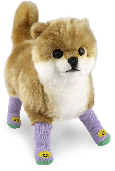 새실로 강아지 양말, 퍼플(퍼피 D), 4개