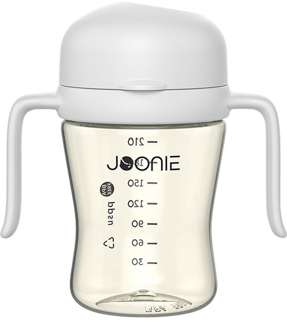 주니 유아용 뚜껑 일체형 2세대 자기주도컵, 210ml, 1개, 화이트