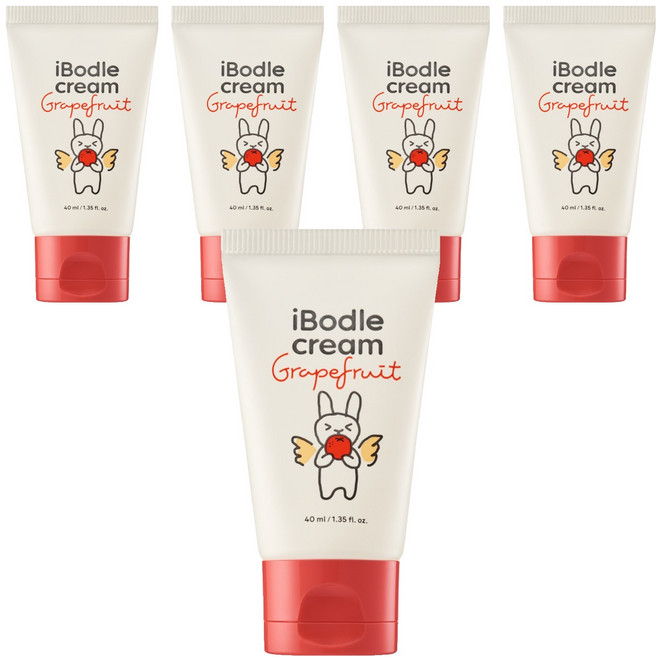 아이보들 크림 자몽, 5개, 40ml