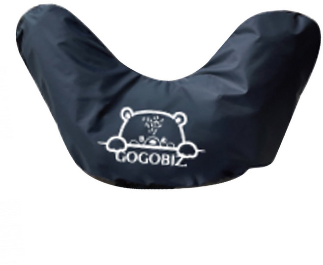 GOGOBIZ 夠夠比吉 拉鍊式機車龍頭罩 適用於50CC~150CC機車/電動機車 全遮光/防曬/防塵/防雨 抗紫外線99%以上 耐水壓值7000mm以上, 熊熊 黑色