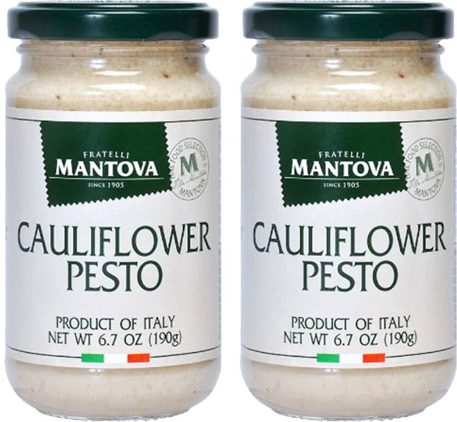 만토바 컬리플라워 페스토, 190g, 2개