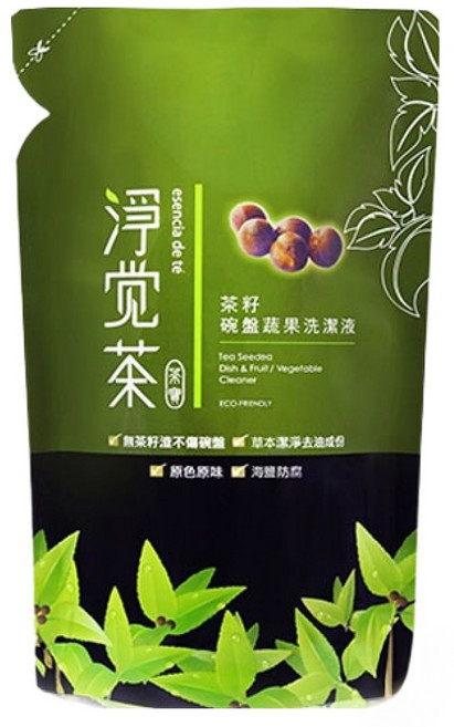 TEAPOWER 茶寶 淨覺茶 茶籽蔬果碗盤洗潔液 補充包, 700ml, 1包