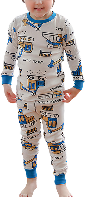 Maykids 兒童挖土機印花睡衣組