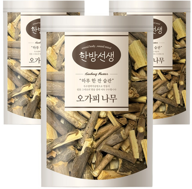 한방선생 오가피 나무, 600g, 3개