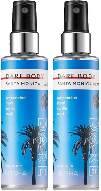 MISSHA 香氛噴霧 SANTA MONICA BEACH 海灘 105ml, 2瓶