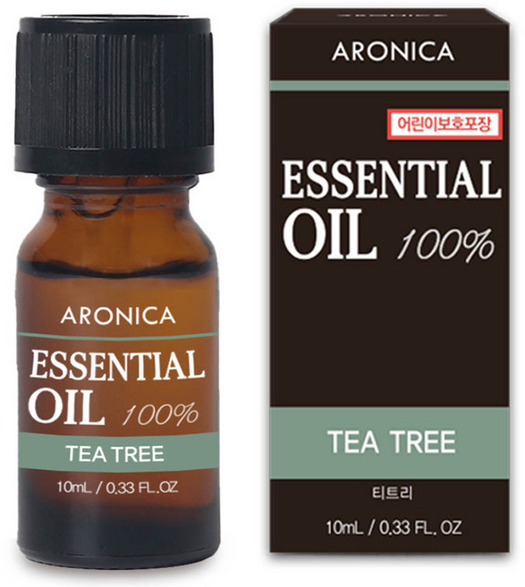 아로니카 퓨어등급 에센셜 오일, 티트리, 10ml, 1개