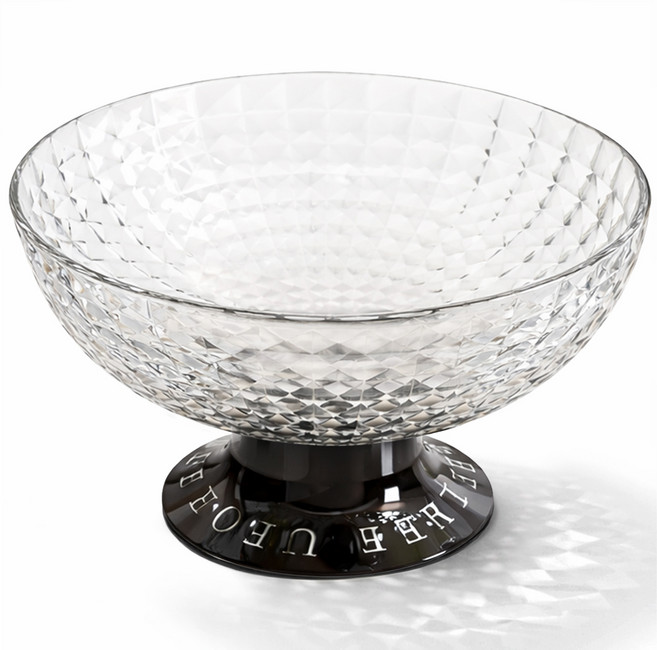 루루오 물빠짐 다용도 트레이, 02 블랙 투명, 1개