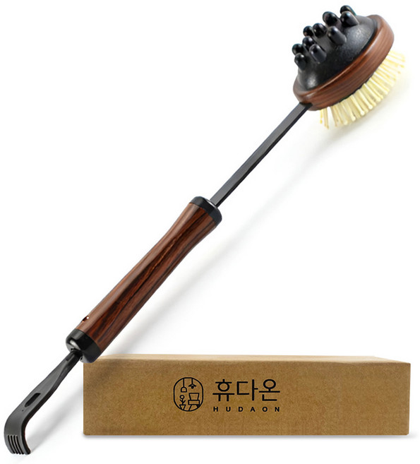 휴다온 효자손 마사지봉, 혼합색상, 1개