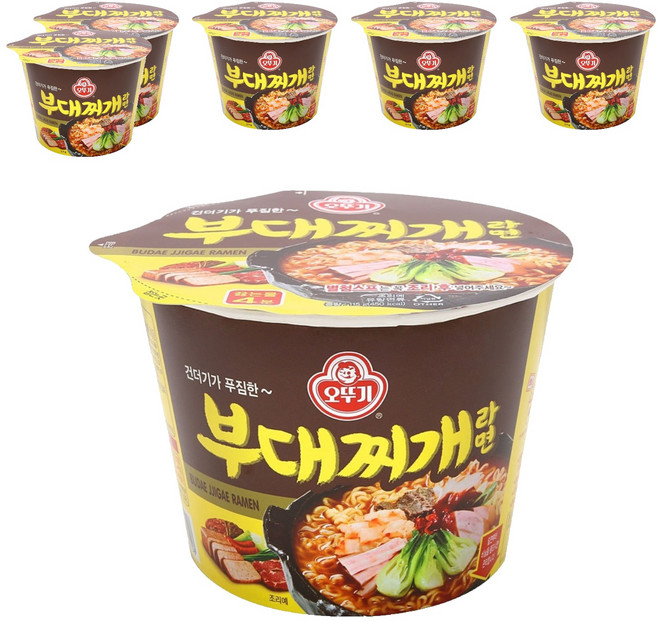 오뚜기 부대찌개라면 115g, 6개