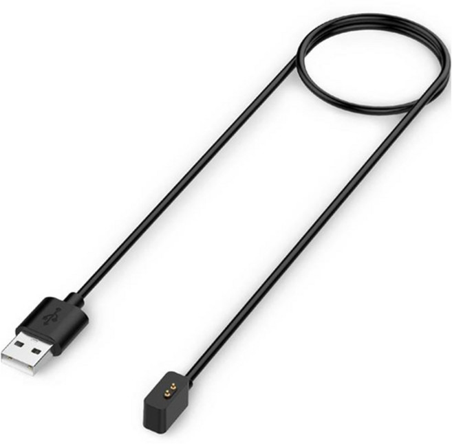 구스페리 A타입 스마트 밴드 고속 충전케이블 1m, 블랙, 1개