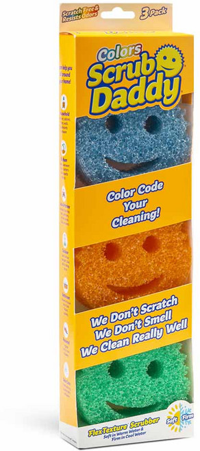 스크럽대디 수세미 랜덤발송, 3개입, 1개