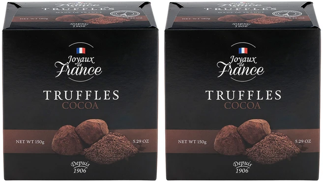 주와요드프랑스 나트라 코코아 트러플스 초콜릿, 150g, 2개 - 쿠팡