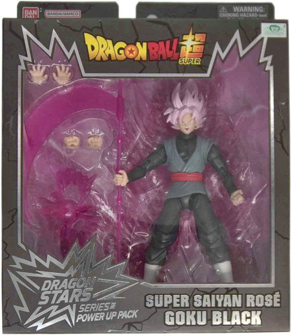 BANDAI 七龍珠 Power Up系列 黑悟空 超級賽亞人 桃紅 公仔, 1個
