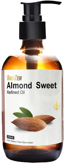 ANDZEN 安得仁 天然草本基底油按摩油 甜杏仁油, 250ml, 1件