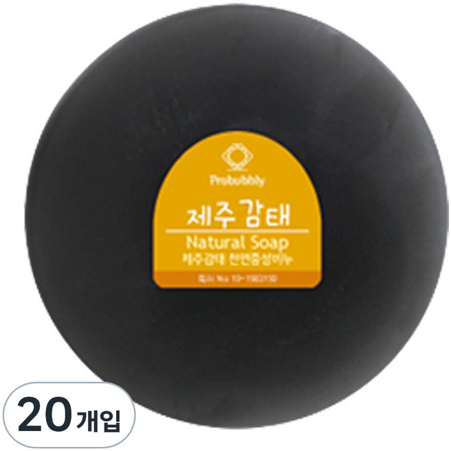 프로버블리 제주 감태 중성비누, 110g, 20개입