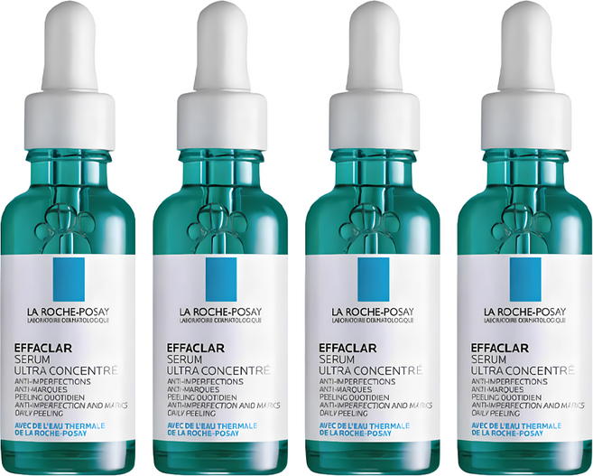 LA ROCHE POSAY 理膚寶水 極效三重酸煥膚精華, 30ml, 4瓶