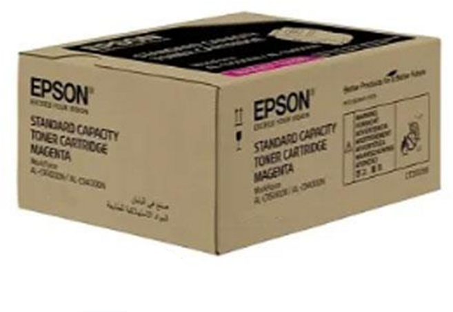 EPSON 原廠高容量碳粉匣列印張數12300張 C13S110130 C9400/C9500適用, 洋紅色, 1個