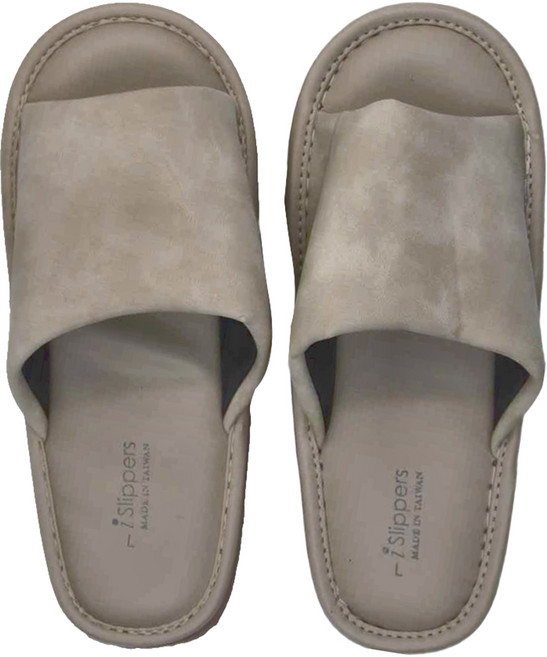 TAIWAN SLIPPER 台灣犀利趴 簡單生活 家居室內拖鞋, 沉靜米, 1雙