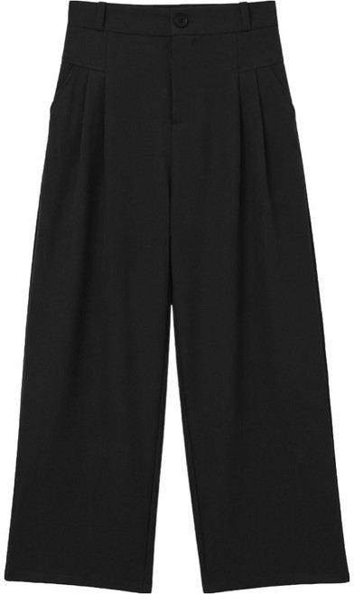 부루앤쥬디 여성용 모던 포켓 핀턱 팬츠 BOSBPT502B