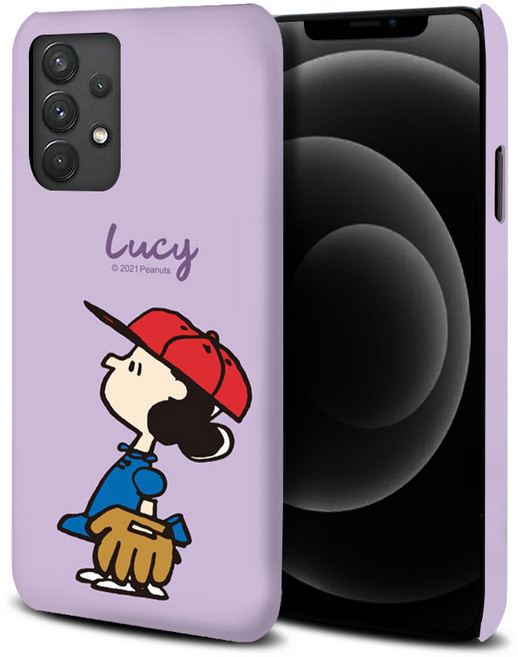 스누피 베이스볼 슬림가드하드 휴대폰 케이스