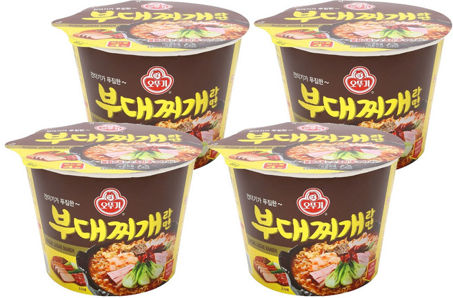 오뚜기 부대찌개라면 115g, 4개