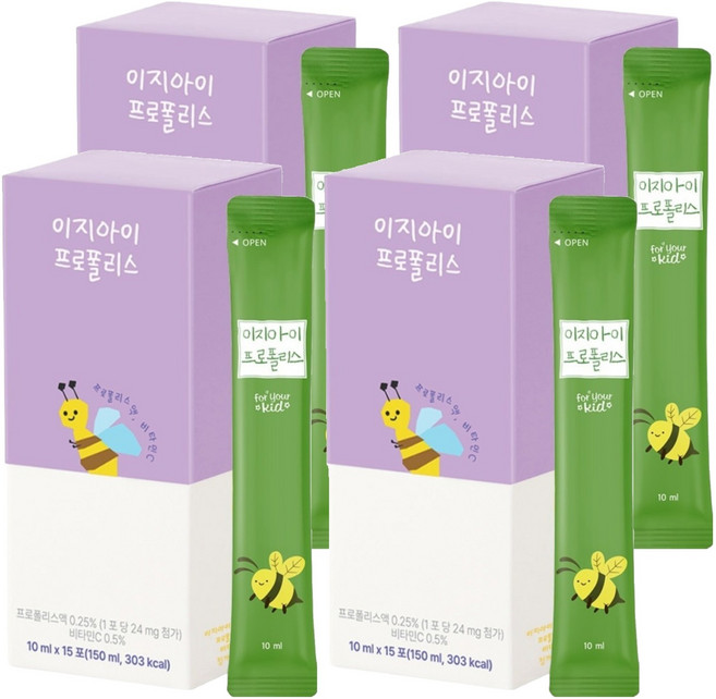 이지바이오메드 이지아이 프로폴리스, 10ml, 60개